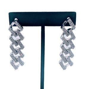 Curb Link Drop Earring